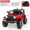 Kids Electric Ride-On Truck with Remote, Music and Safety Features